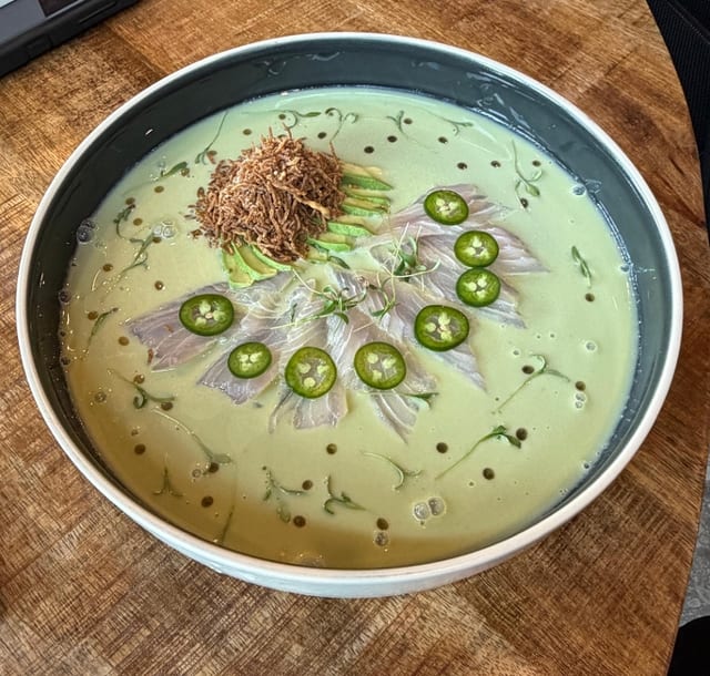 Tiradito Verde Esmeralda