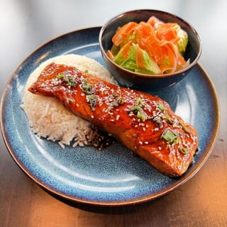 Salmón Teriyaki