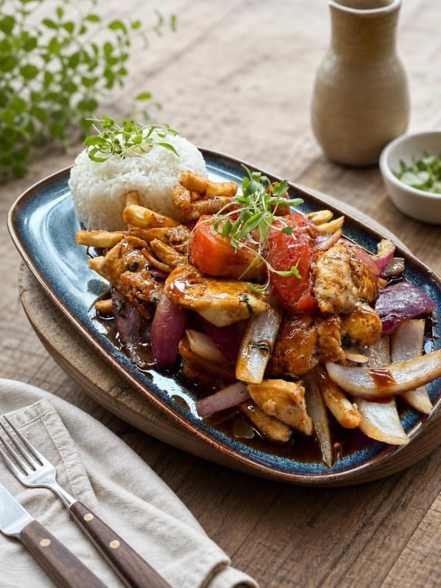 Pollo Saltado
