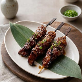 Yakitori de Pollo — Charcoal Chicken Skewers (2)