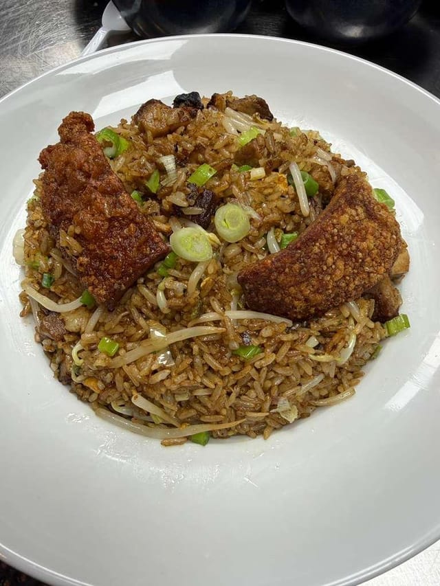 Arroz Chino Venezolano Con Chicharron
