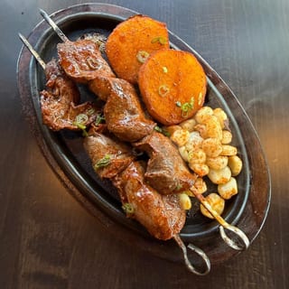Anticuchos De Corazón De Res
